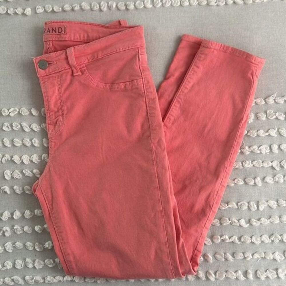 Coral Pink Pastel Jeans  